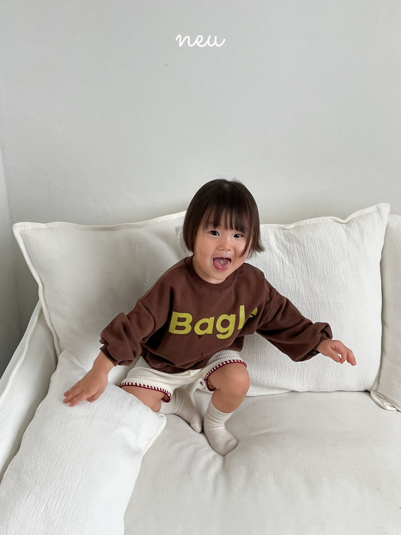 Neu - Korean Children Fashion - #prettylittlegirls - Bagle Sweatshirts - 12