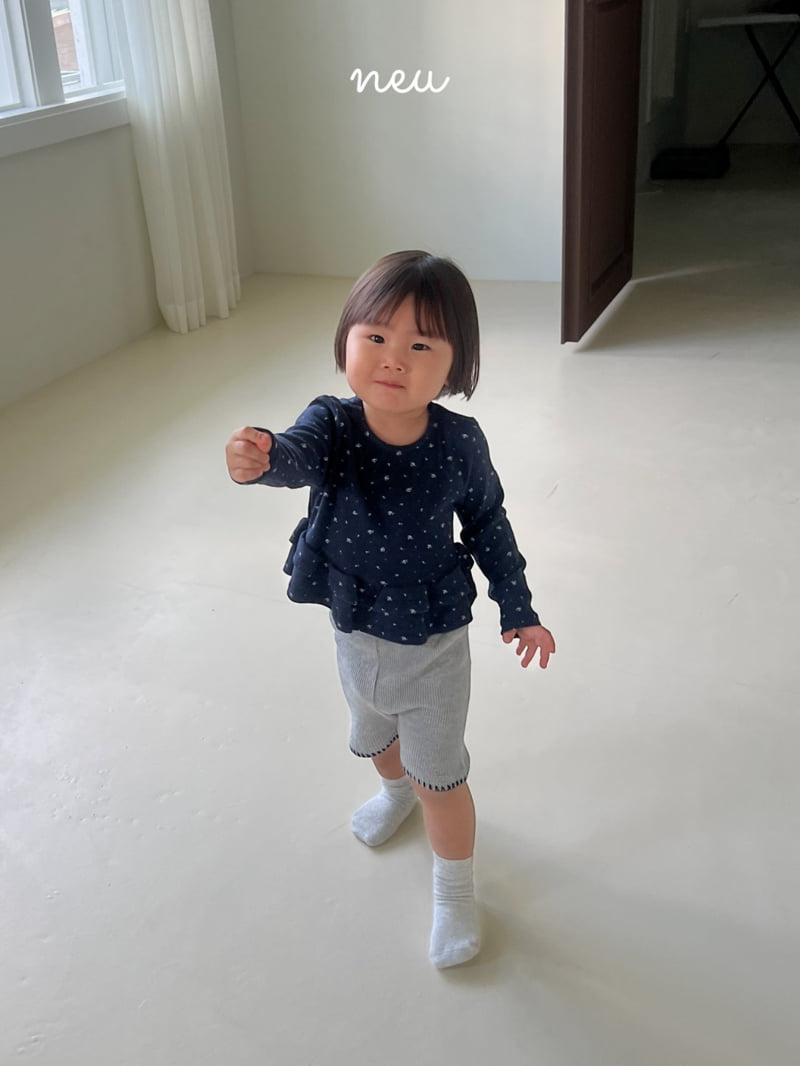 Neu - Korean Children Fashion - #prettylittlegirls - Flower Cancan Tee - 8