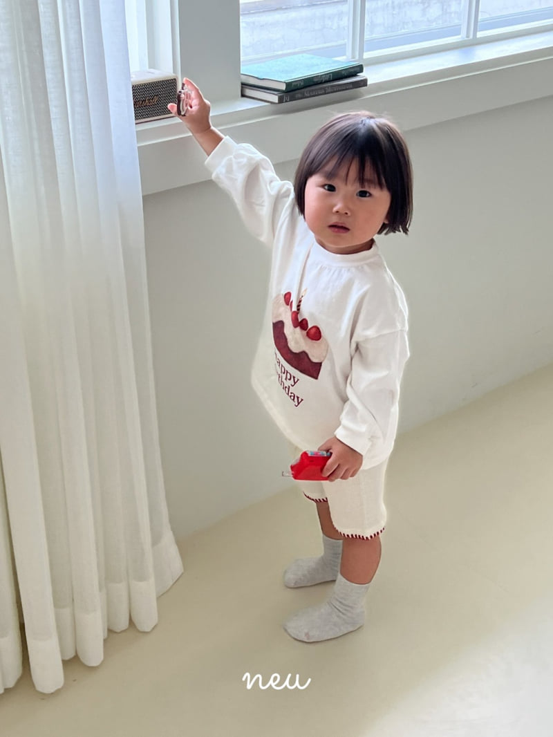 Neu - Korean Children Fashion - #prettylittlegirls - Happy Birthday Tee - 7