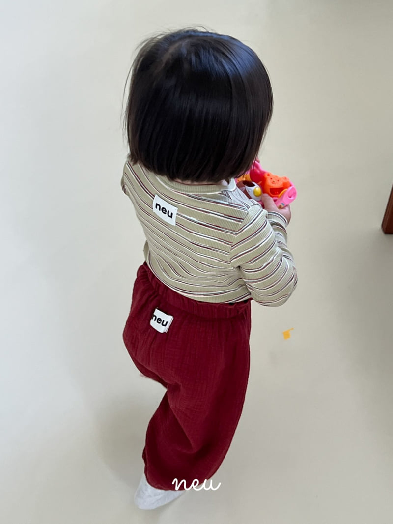 Neu - Korean Children Fashion - #todddlerfashion - Brownie Tee - 3