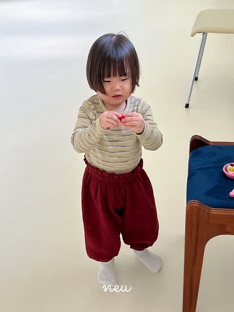 Neu - Korean Children Fashion - #todddlerfashion - Brownie Tee - 4