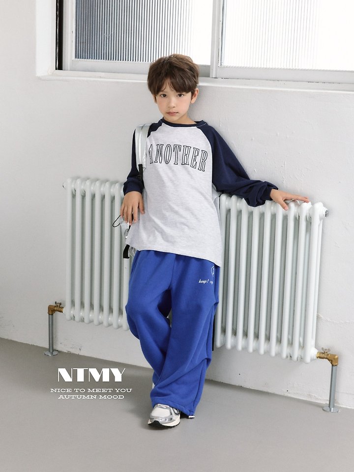 Nice To Meet You - Korean Children Fashion - #kidzfashiontrend - Another Raglan Tee - 4