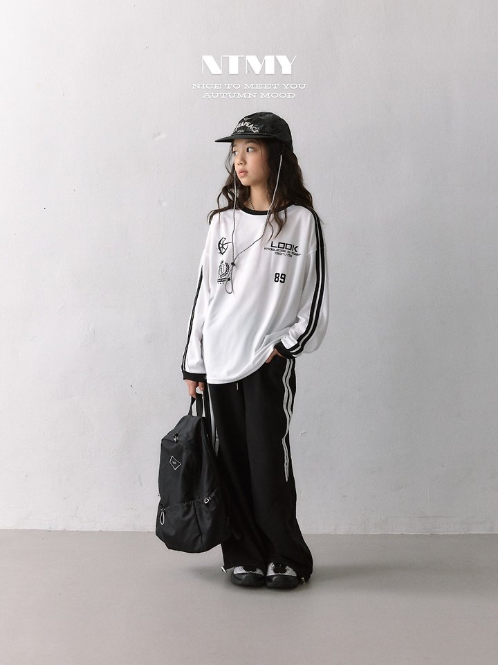 Nice To Meet You - Korean Children Fashion - #Kfashion4kids - Jersey 89 Line Tee - 3
