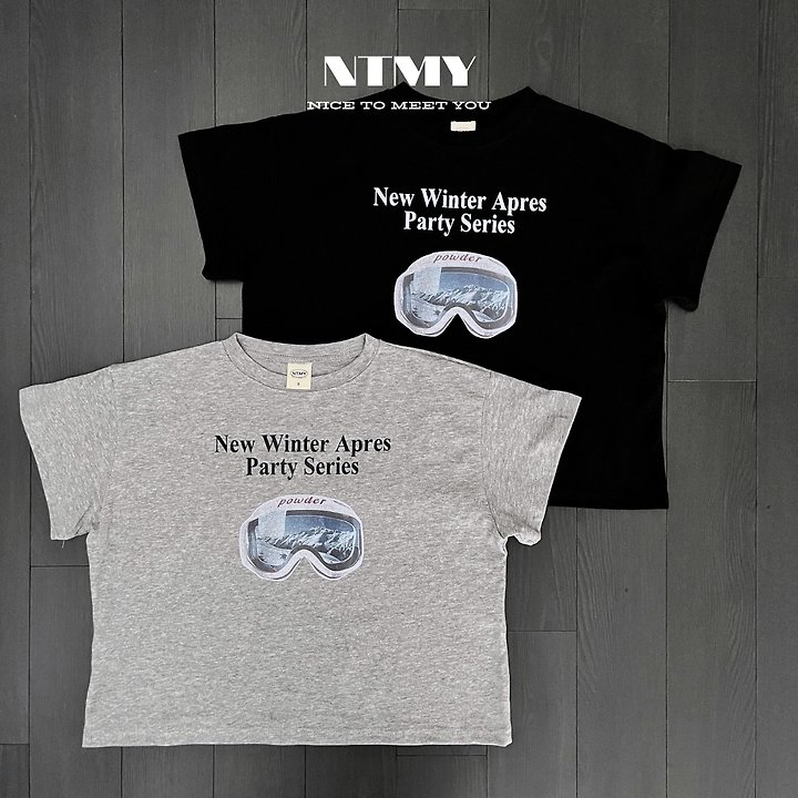 Nice To Meet You - Korean Children Fashion - #Kfashion4kids - Goggles Tee - 12