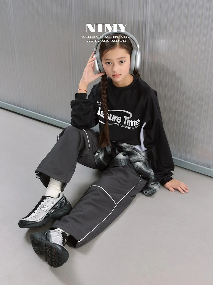 Nice To Meet You - Korean Children Fashion - #Kfashion4kids - Jersey Time Colorblocking Tee - 7