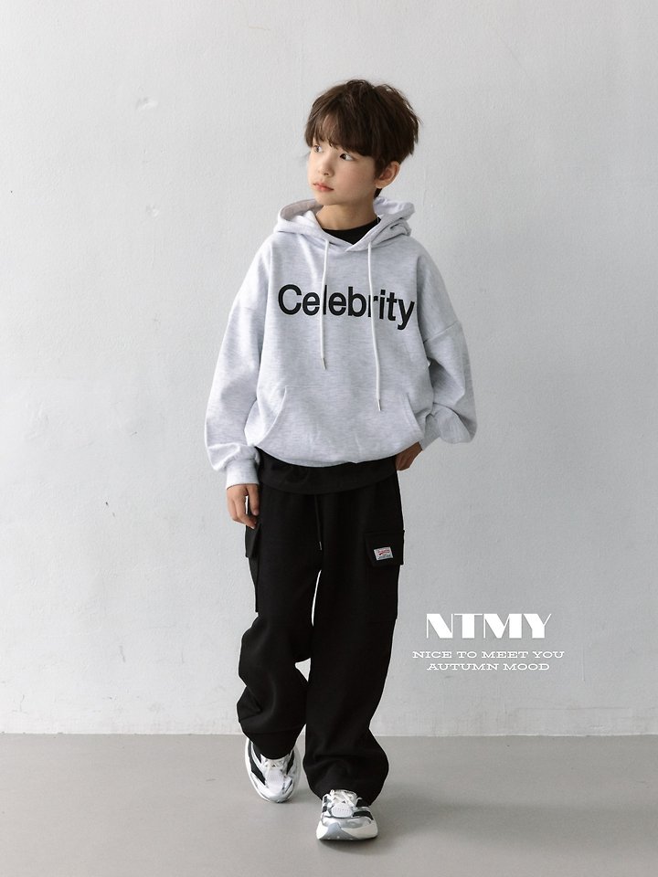 Nice To Meet You - Korean Children Fashion - #kidzfashiontrend - Cell Hooded Tee - 4