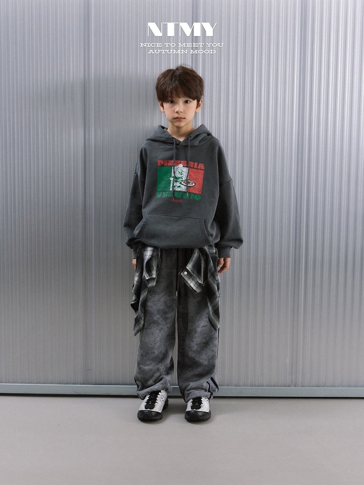 Nice To Meet You - Korean Children Fashion - #Kfashion4kids - Pigment Napoli Hoodie - 11