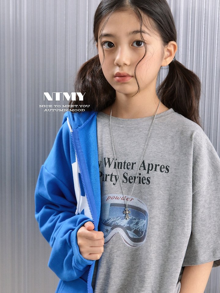 Nice To Meet You - Korean Children Fashion - #stylishchildhood - Goggles Tee - 4