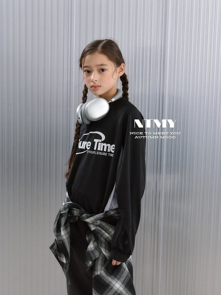 Nice To Meet You - Korean Children Fashion - #childofig - Jersey Time Colorblocking Tee - 12