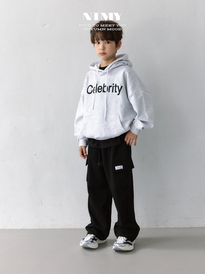 Nice To Meet You - Korean Children Fashion - #childofig - Cell Hooded Tee - 9