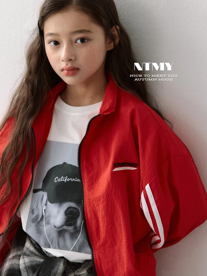 Nice To Meet You - Korean Children Fashion - #childrensboutique - Hip Dog Tee - 8