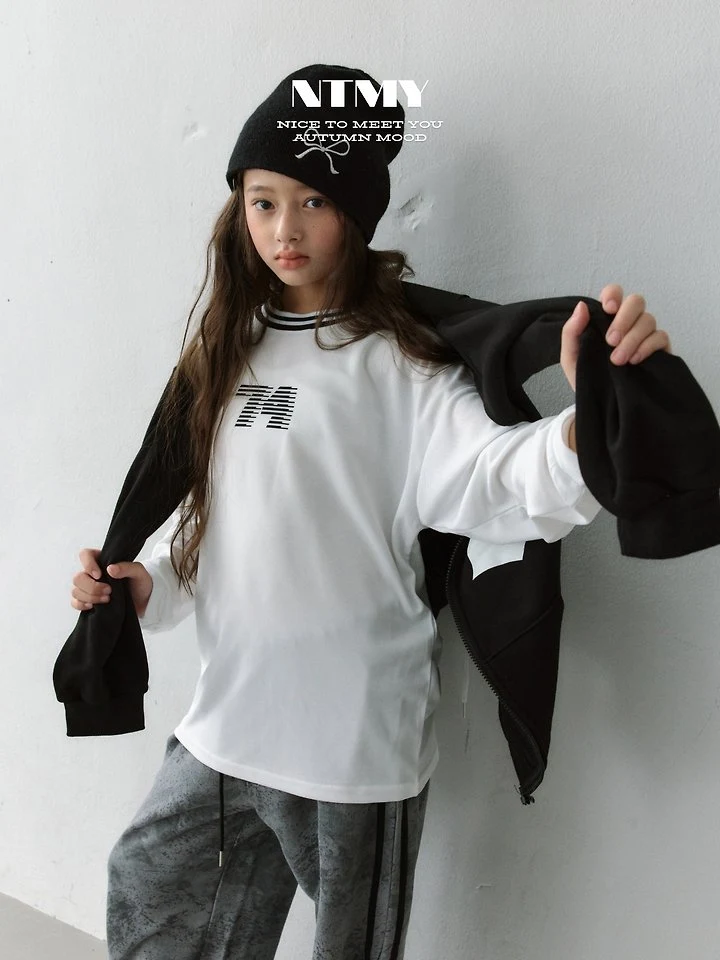 Nice To Meet You - Korean Children Fashion - #childrensboutique - Jersey 74 Tee