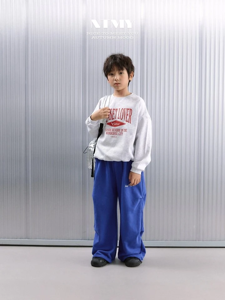 Nice To Meet You - Korean Children Fashion - #childrensboutique - Sunset Sweatshirt - 9