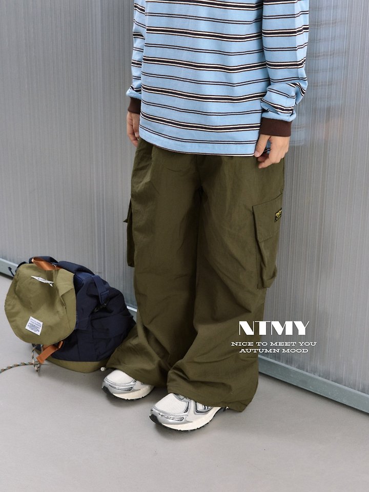 Nice To Meet You - Korean Children Fashion - #childrensboutique - Nomad Cargo Pants - 5