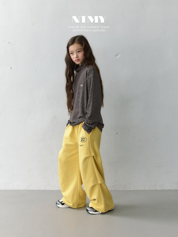 Nice To Meet You - Korean Children Fashion - #childrensboutique - Kip kip Pleated Pants - 2