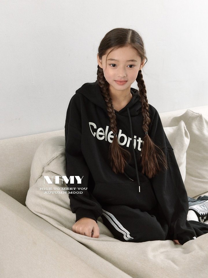 Nice To Meet You - Korean Children Fashion - #designkidswear - Cell Hooded Tee - 12