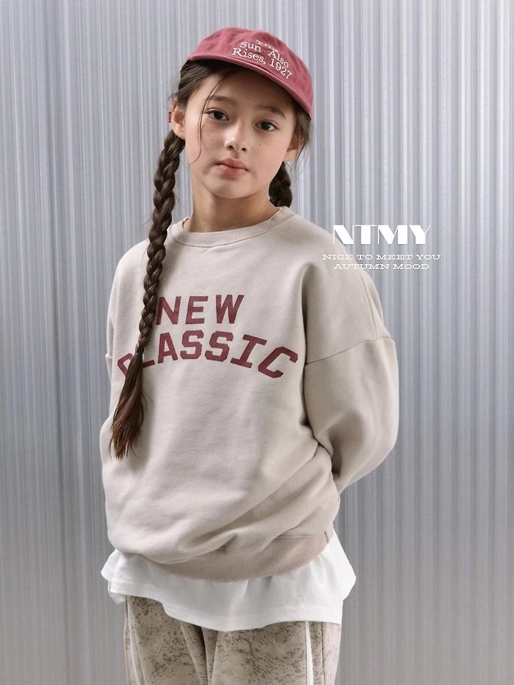 Nice To Meet You - Korean Children Fashion - #discoveringself - New New Sweatshirt - 6