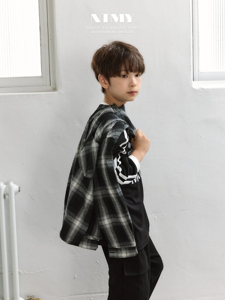 Nice To Meet You - Korean Children Fashion - #discoveringself - Dream Check Shirt - 5