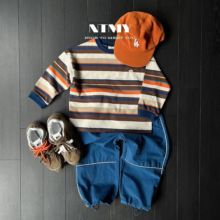 Nice To Meet You - Korean Children Fashion - #discoveringself - Fine Track Pants - 11