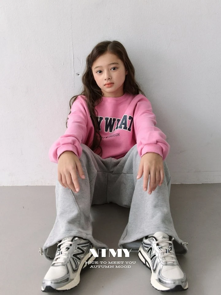 Nice To Meet You - Korean Children Fashion - #discoveringself - Hey Sweatshirt - 8