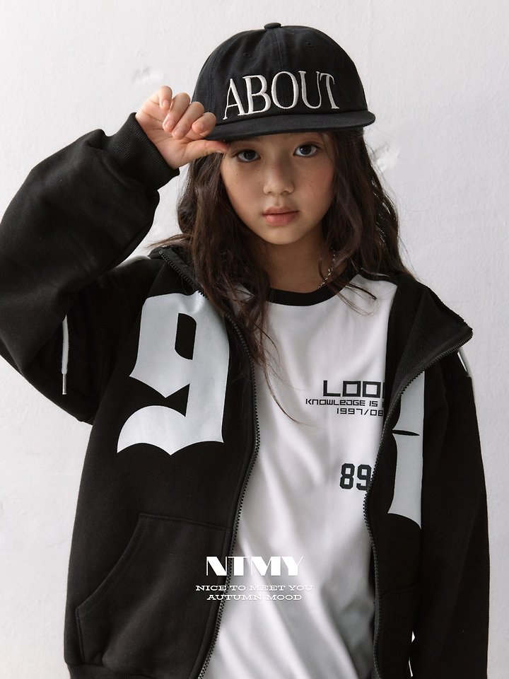 Nice To Meet You - Korean Children Fashion - #fashionkids - 98 Hooded Zip-Up - 6