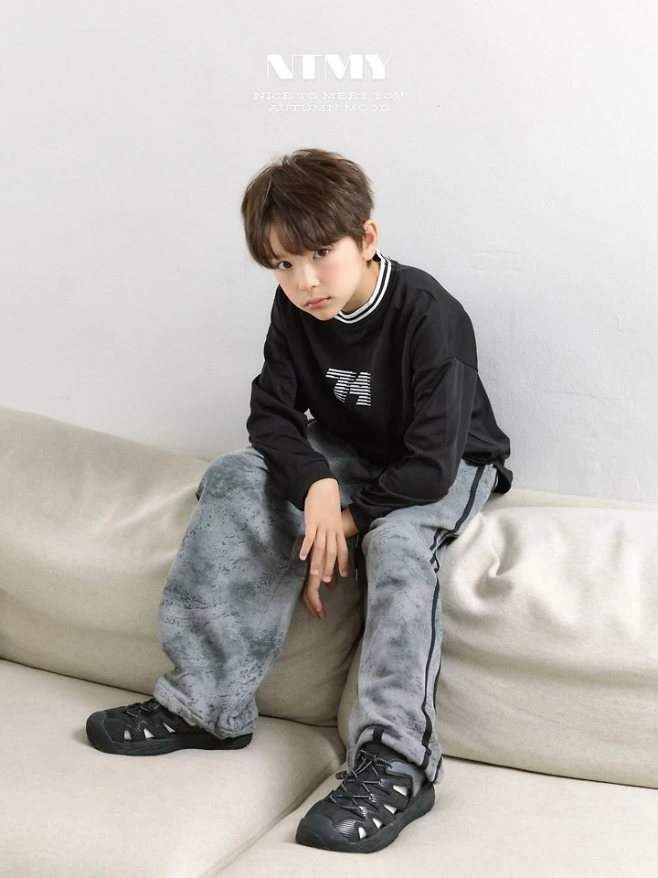 Nice To Meet You - Korean Children Fashion - #discoveringself - Jersey 74 Tee - 4