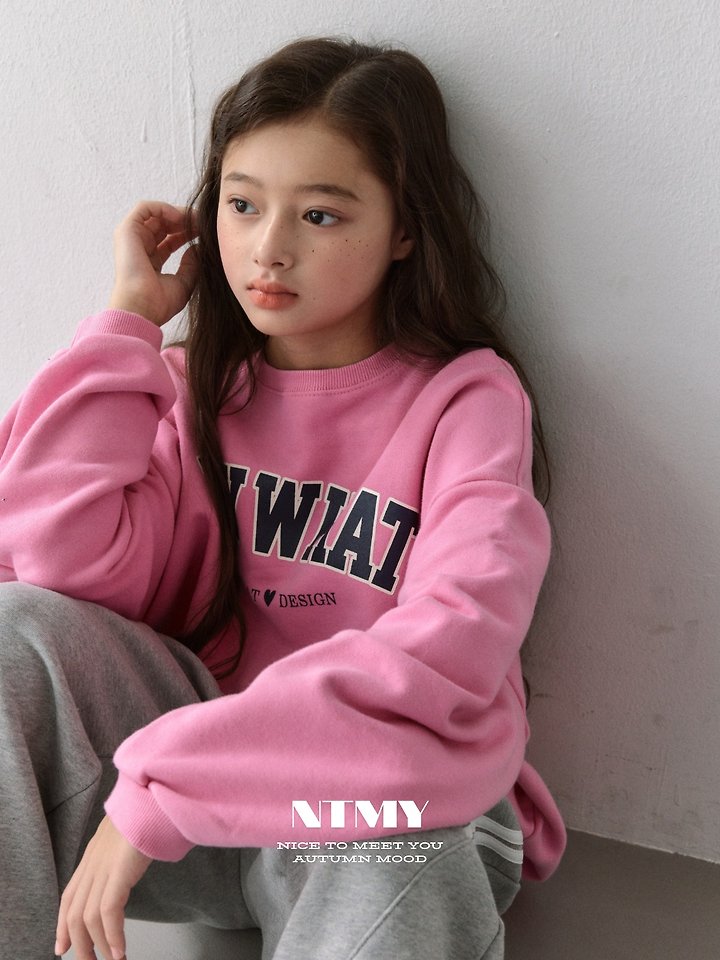 Nice To Meet You - Korean Children Fashion - #fashionkids - Hey Sweatshirt - 9