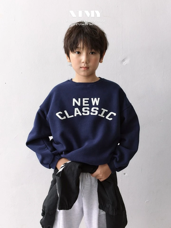 Nice To Meet You - Korean Children Fashion - #kidsshorts - New New Sweatshirt - 8