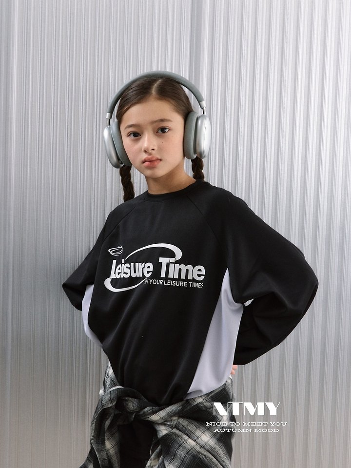 Nice To Meet You - Korean Children Fashion - #fashionkids - Jersey Time Colorblocking Tee - 4