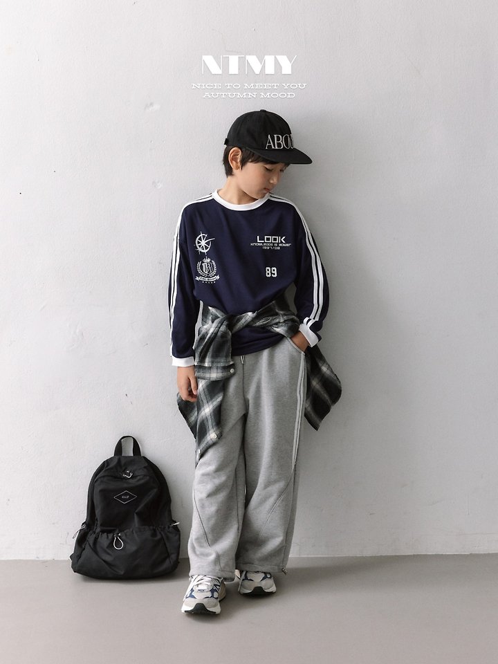 Nice To Meet You - Korean Children Fashion - #kidsstore - Jersey 89 Line Tee