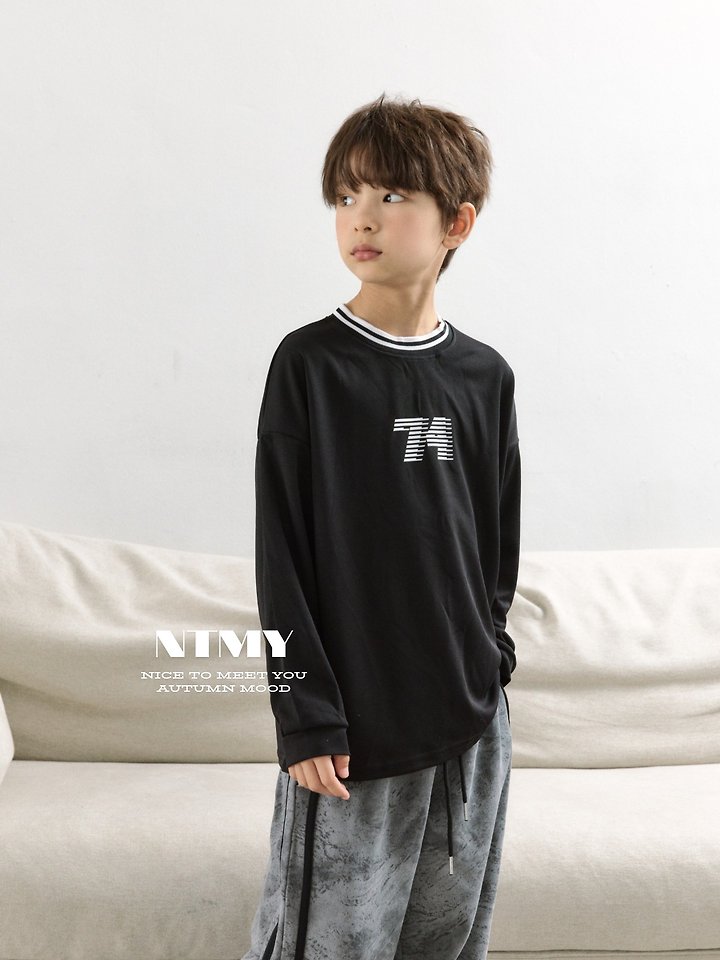 Nice To Meet You - Korean Children Fashion - #kidsstore - Jersey 74 Tee - 6
