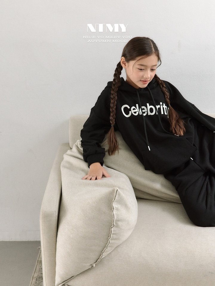 Nice To Meet You - Korean Children Fashion - #kidsstore - Cell Hooded Tee - 2