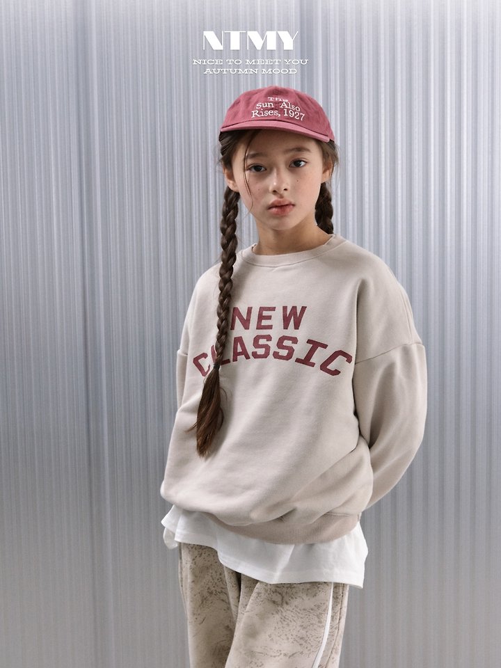 Nice To Meet You - Korean Children Fashion - #kidzfashiontrend - New New Sweatshirt - 10