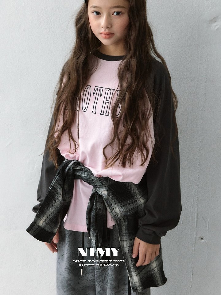 Nice To Meet You - Korean Children Fashion - #kidzfashiontrend - Another Raglan Tee - 3