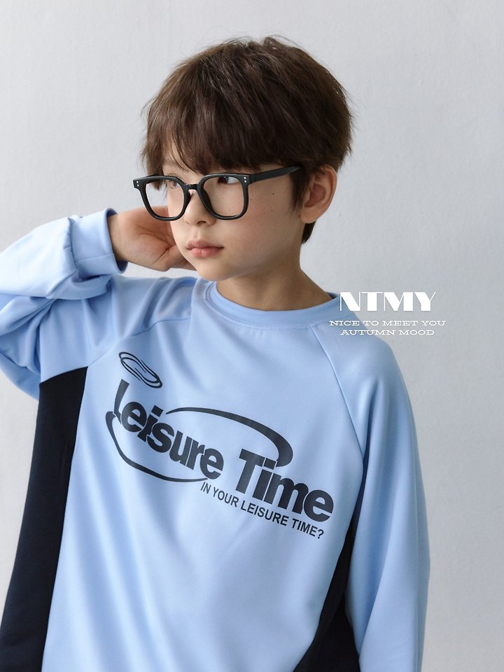 Nice To Meet You - Korean Children Fashion - #kidzfashiontrend - Jersey Time Colorblocking Tee - 6