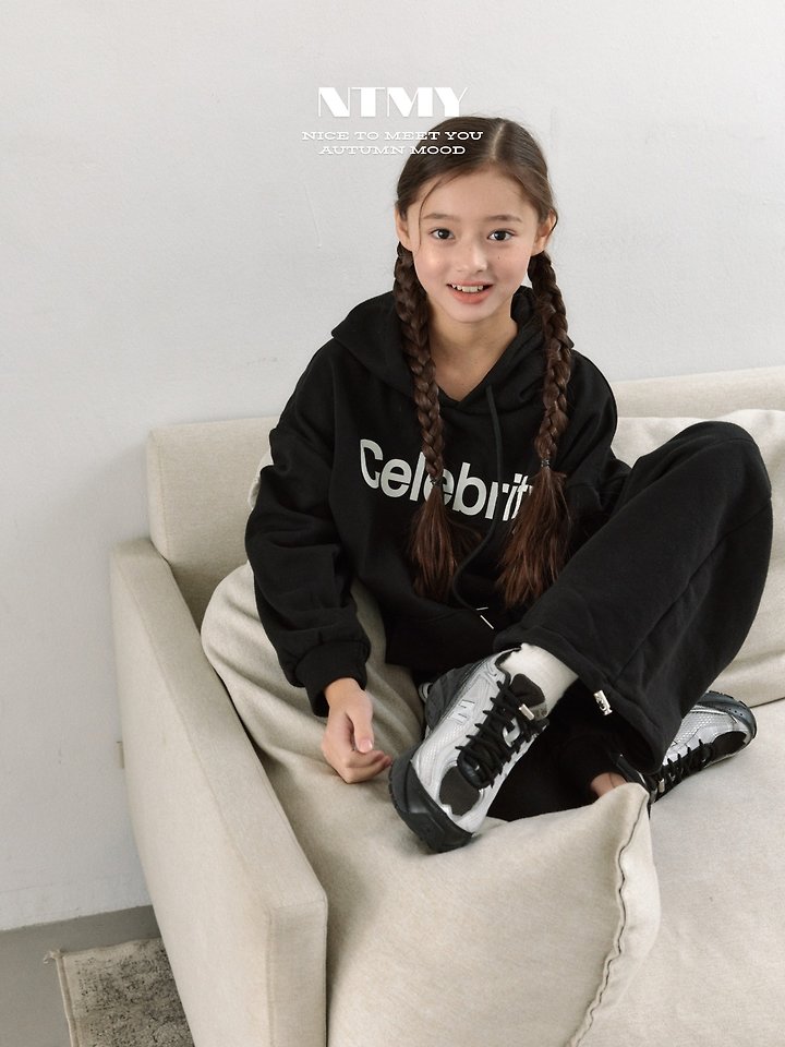 Nice To Meet You - Korean Children Fashion - #kidzfashiontrend - Cell Hooded Tee - 3