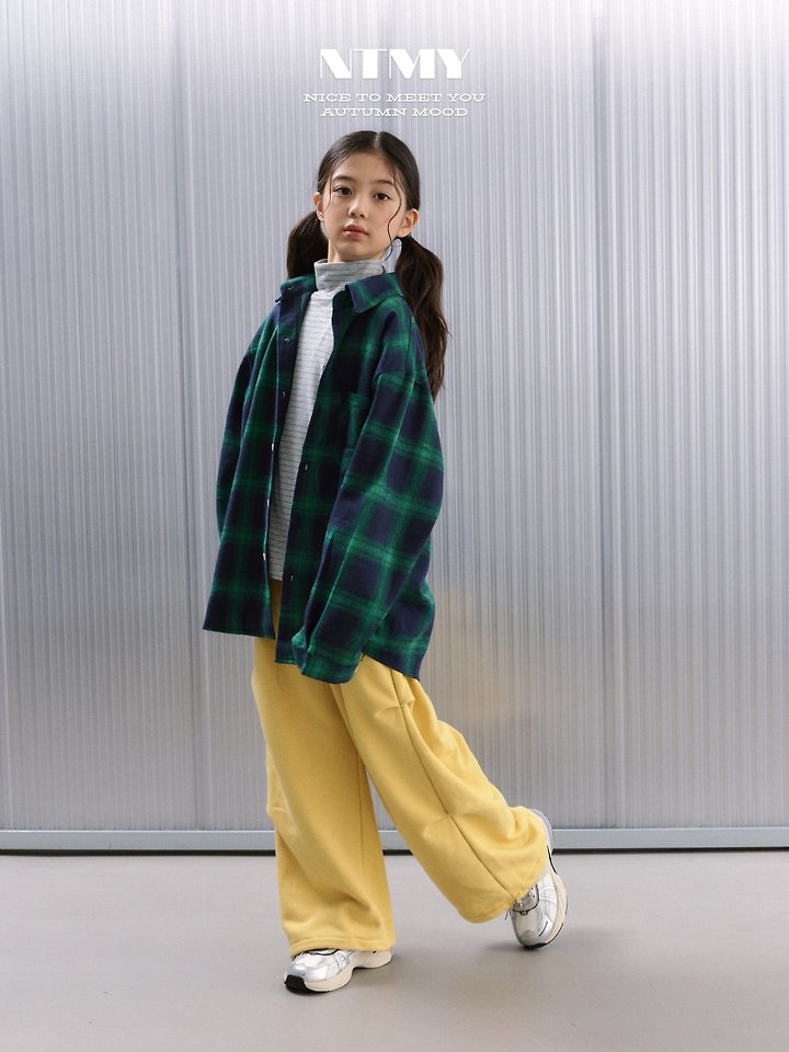 Nice To Meet You - Korean Children Fashion - #kidzfashiontrend - Kip kip Pleated Pants - 8
