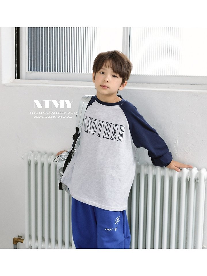 Nice To Meet You - Korean Children Fashion - #littlefashionista - Another Raglan Tee - 5