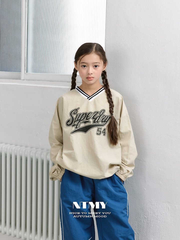 Nice To Meet You - Korean Children Fashion - #littlefashionista - Super World Sweatshirt - 12