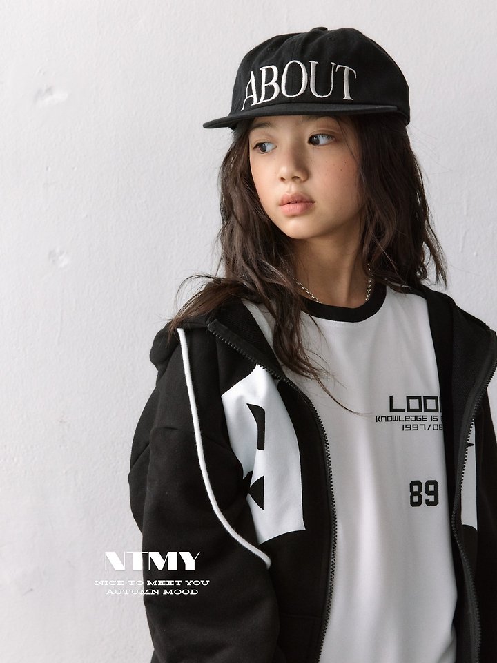 Nice To Meet You - Korean Children Fashion - #littlefashionista - 98 Hooded Zip-Up - 11