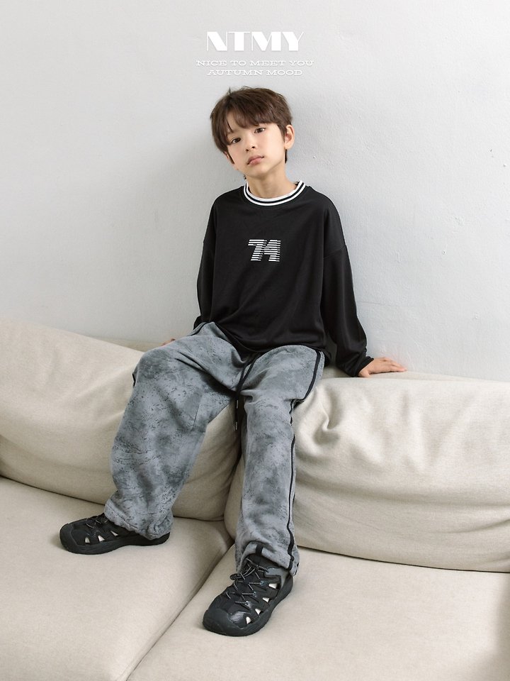 Nice To Meet You - Korean Children Fashion - #littlefashionista - Jersey 74 Tee - 9