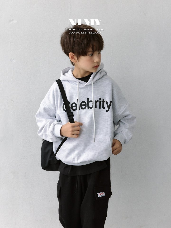 Nice To Meet You - Korean Children Fashion - #littlefashionista - Cell Hooded Tee - 5