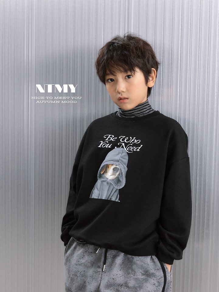 Nice To Meet You - Korean Children Fashion - #littlefashionista - Beagle Sweatshirt - 11