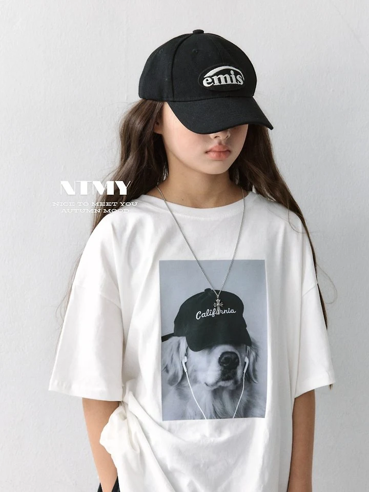 Nice To Meet You - Korean Children Fashion - #magicofchildhood - Hip Dog Tee