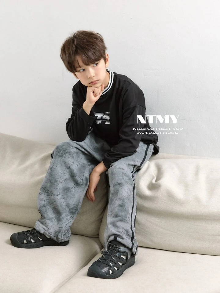Nice To Meet You - Korean Children Fashion - #magicofchildhood - Jersey 74 Tee - 10