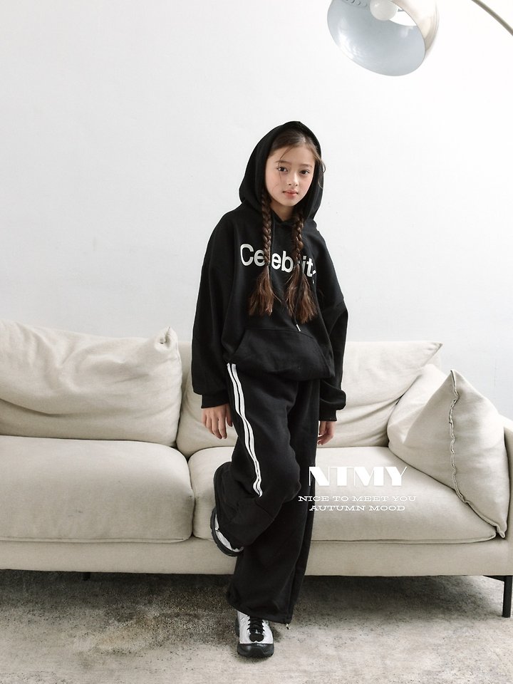 Nice To Meet You - Korean Children Fashion - #magicofchildhood - Cell Hooded Tee - 6
