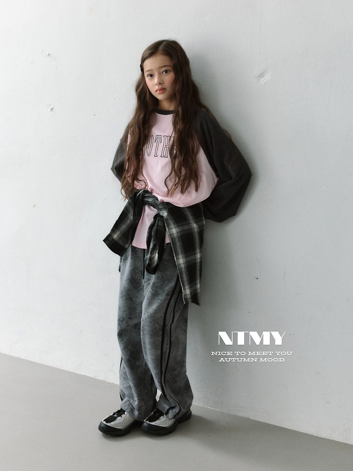 Nice To Meet You - Korean Children Fashion - #minifashionista - Stone Wide Pants - 12