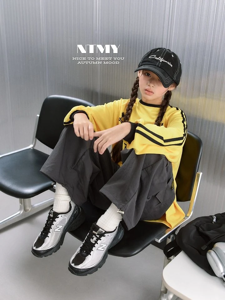Nice To Meet You - Korean Children Fashion - #minifashionista - Jersey Block Tee - 9