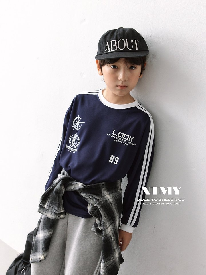Nice To Meet You - Korean Children Fashion - #minifashionista - Jersey 89 Line Tee - 6
