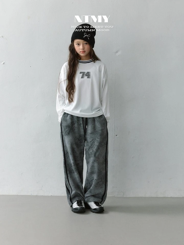 Nice To Meet You - Korean Children Fashion - #minifashionista - Jersey 74 Tee - 11